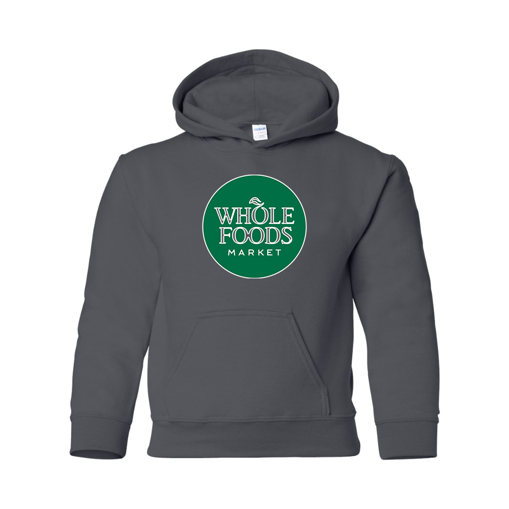 Youth Whole Foods Market Gildan Heavy Blend  Hooded Sweatshirt